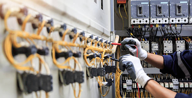 Professional Electrician technician working in New Llano, LA